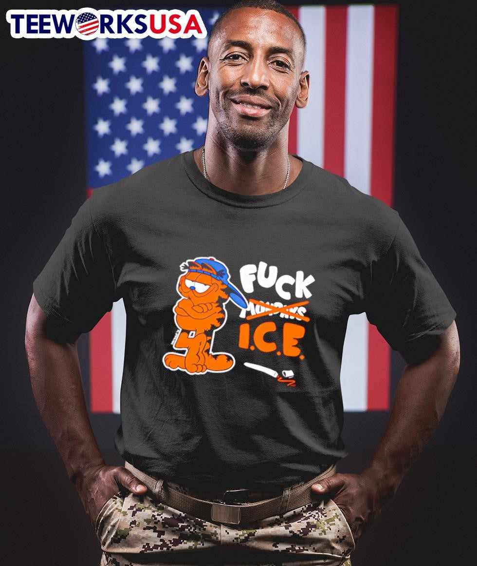 Cat Says Fuck ICE Shirt