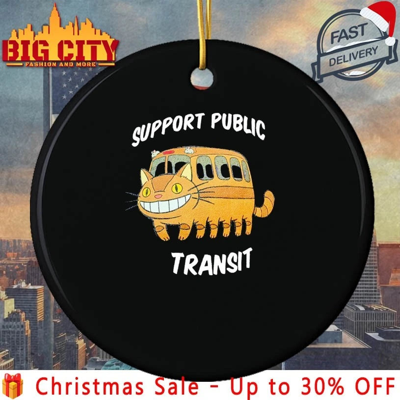 Cat Support Public Transit shirt
