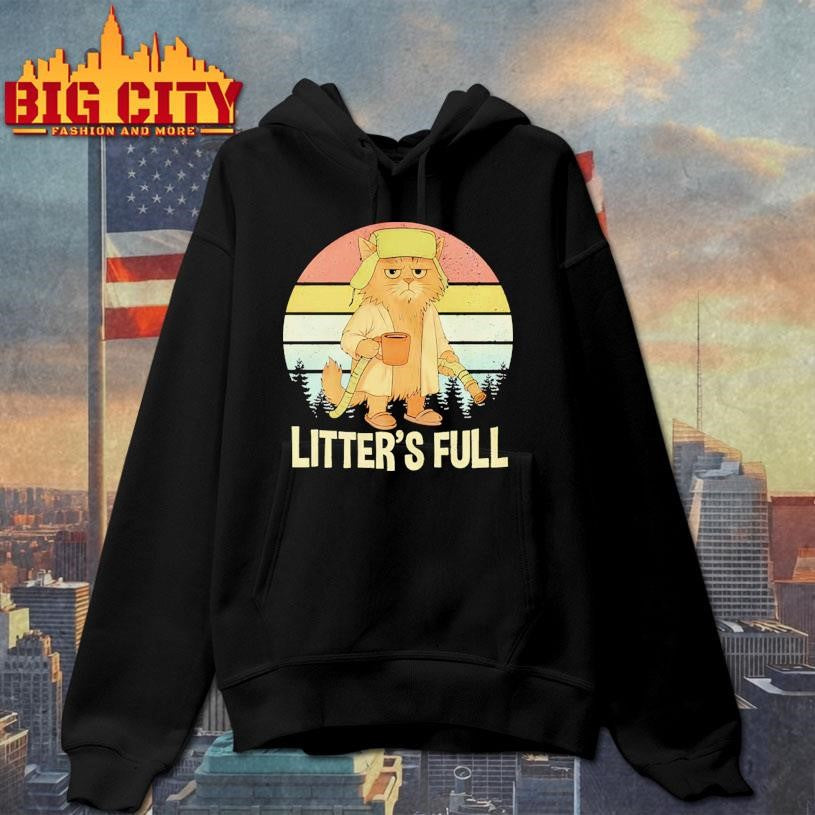 Cat litter’s full vintage shirt