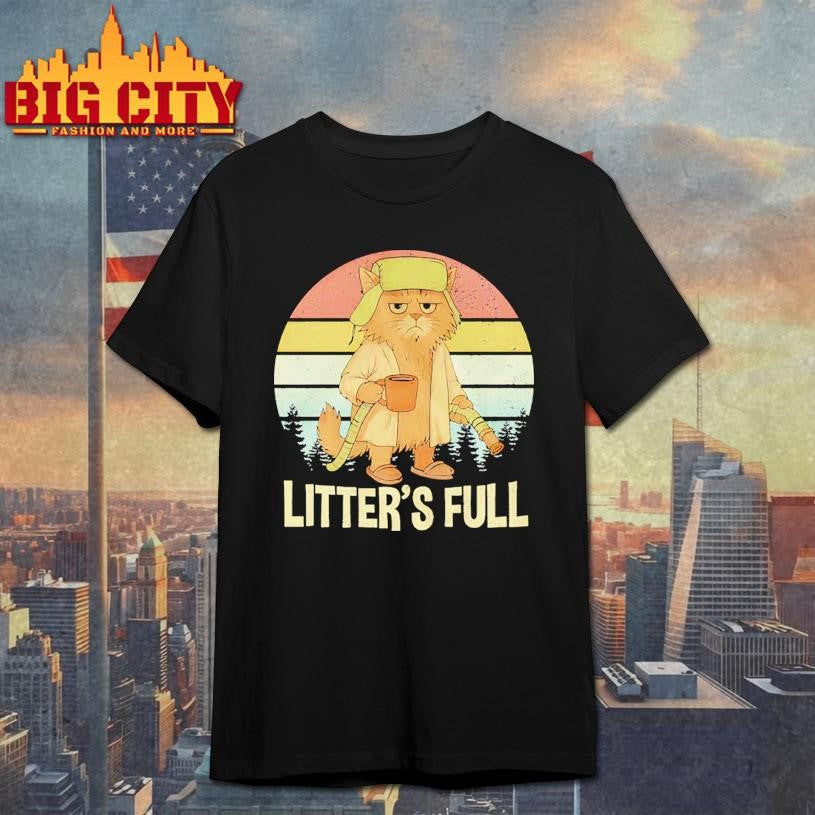 Cat litter’s full vintage shirt