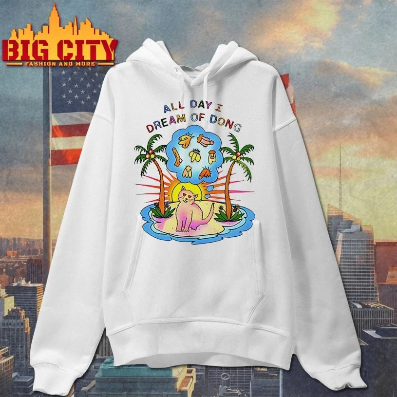 Cat sun penis All Day I Dream Of Dong shirt