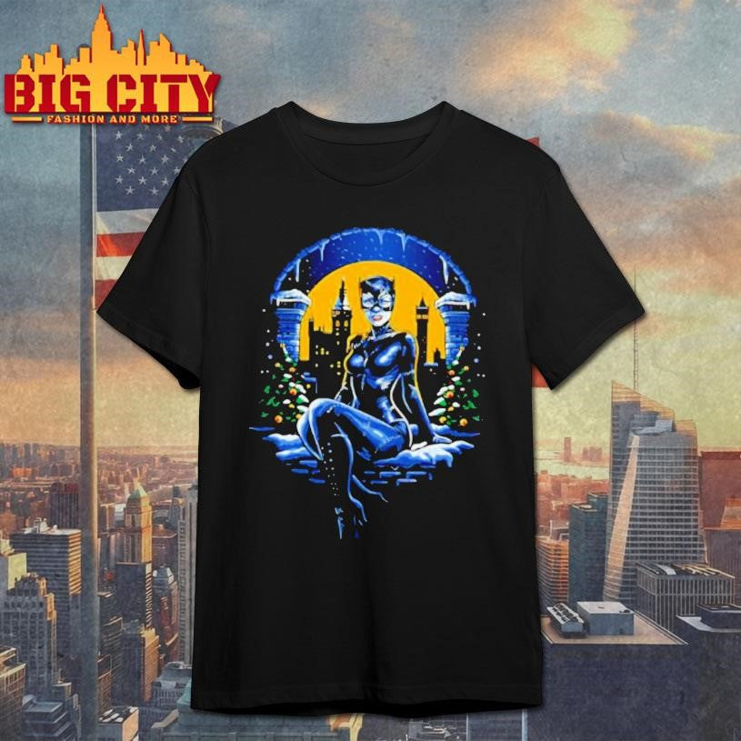 Catwoman Christmas In Gotham Classic Shirt