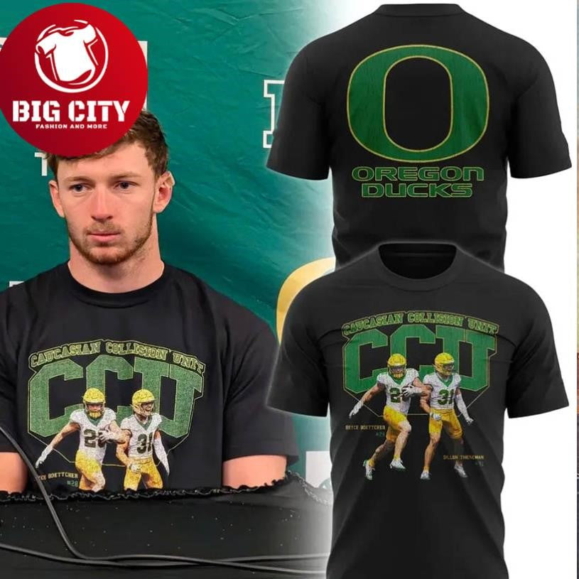 Caucasian Collision Unit Two Sided Shirt