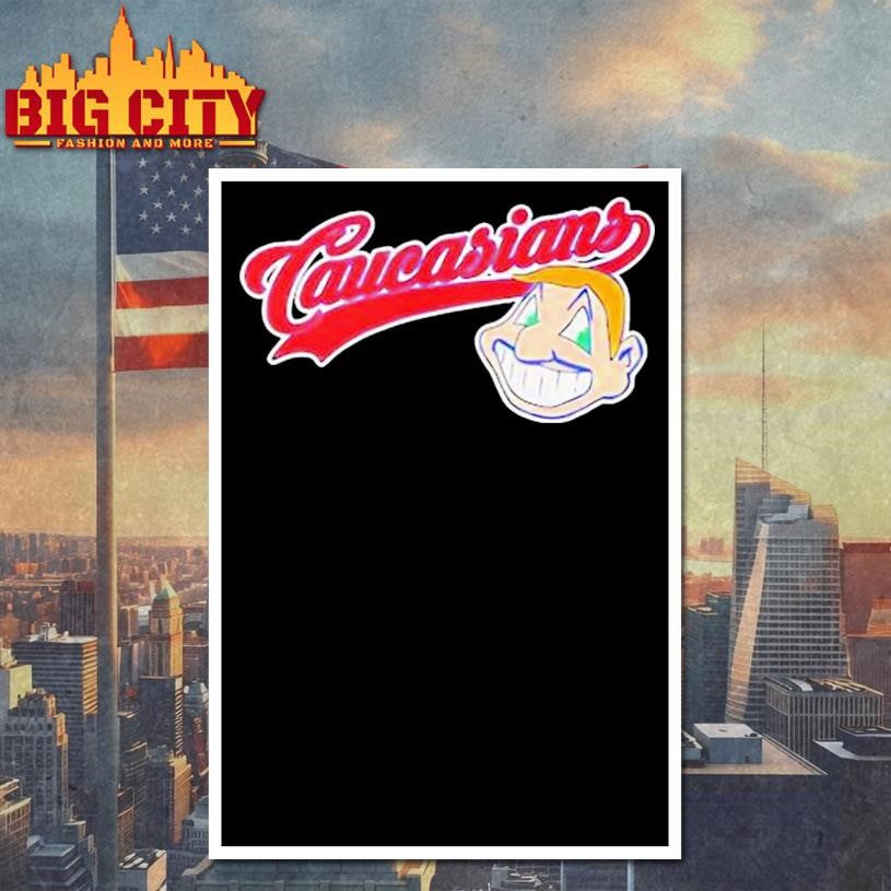 Caucasians Indians parody shirt