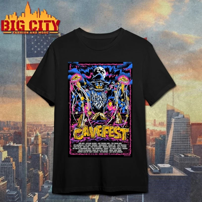 CaveFest At The Caverns In Pelham TN On Oct 11-12 2025 Poster Shirt