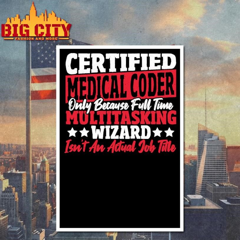 Certified Medical Coder Actual Job Title Medical’ Kids’ Shirt