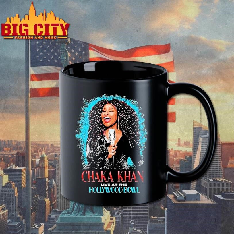 Chaka Khan Live At The Hollywood Bowl Microphone Shirt