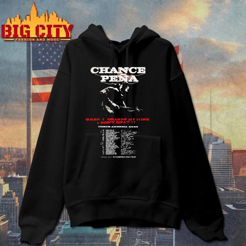 Chance Pena Music Tour 2026 Shirt