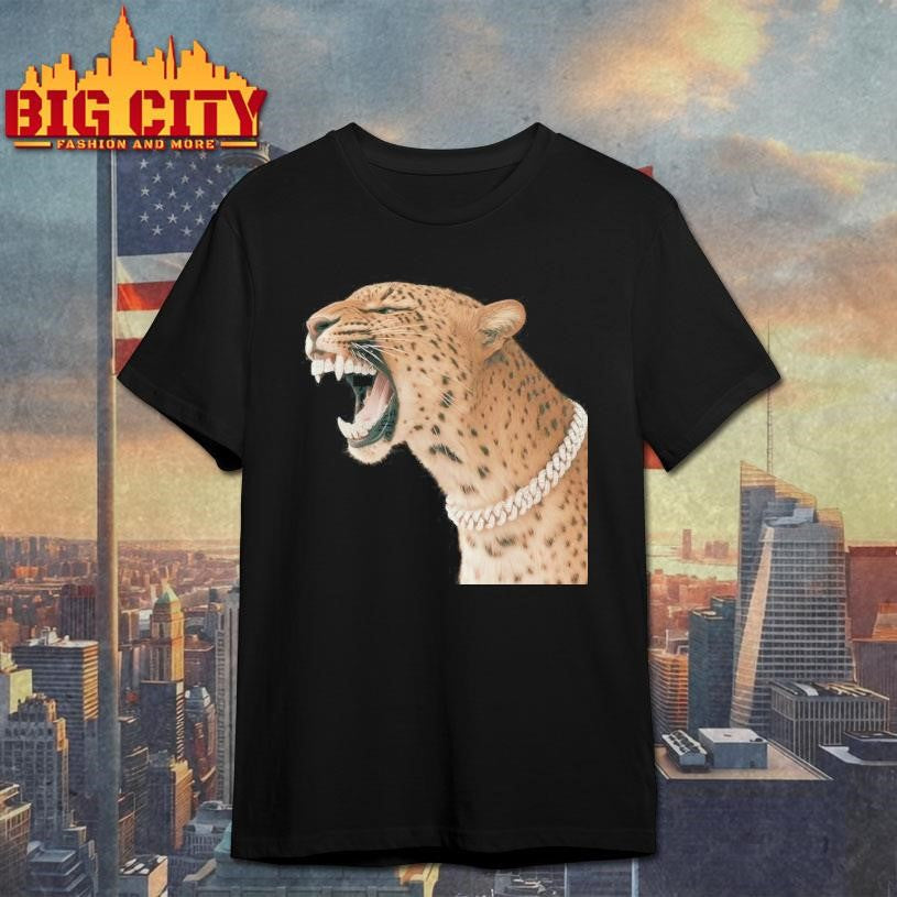 Chandelier Leopard Diamonds Shirt