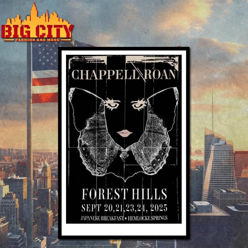 Chappell Roan 2025 Japanese Breakfast Black Poster Shirt