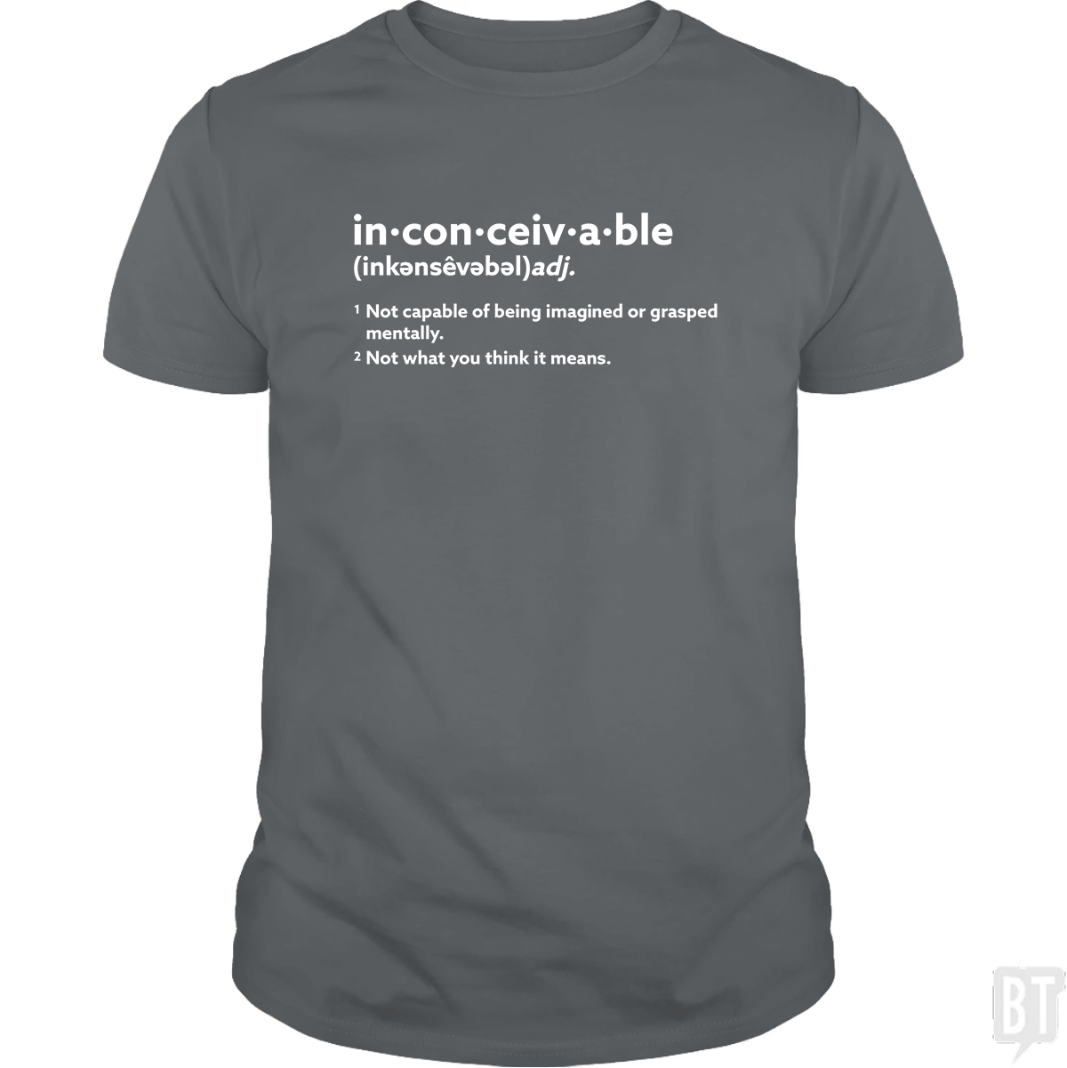 Inconceivable Definition