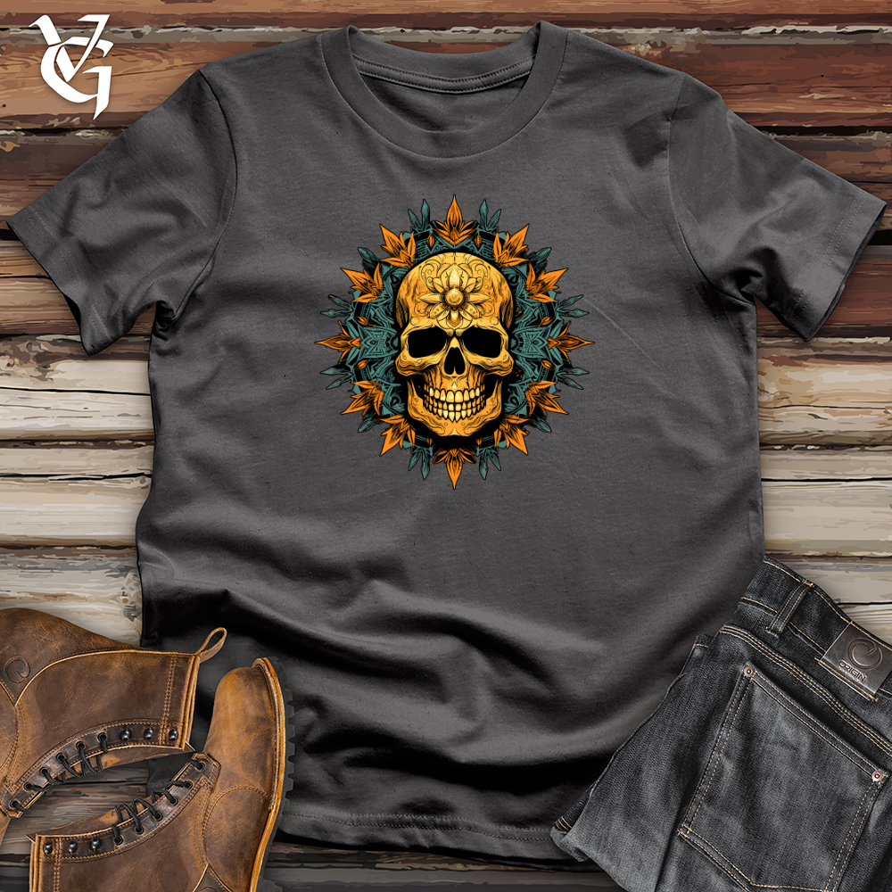 Retro Mandala Skulltapestry Softstyle Tee