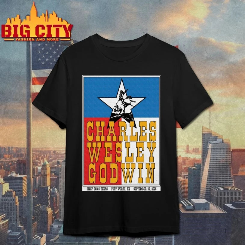 Charles Wesley Godwin At Billy Bob’s Texas On Sep 20 2025 Poster Shirt