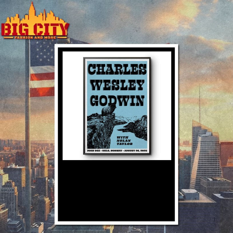 Charles Wesley Godwin August 26 2025 John Dee In Oslo Norway Poster Shirts