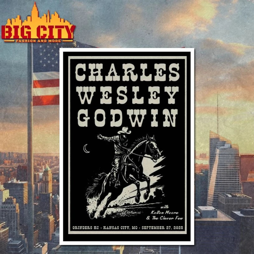 Charles Wesley Godwin Kansas City Missouri Poster Shirts