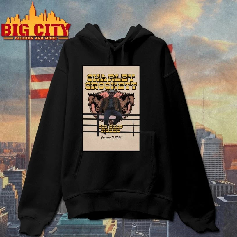 Charley Crockett 1-16-2026 San Diego CA Poster shirt
