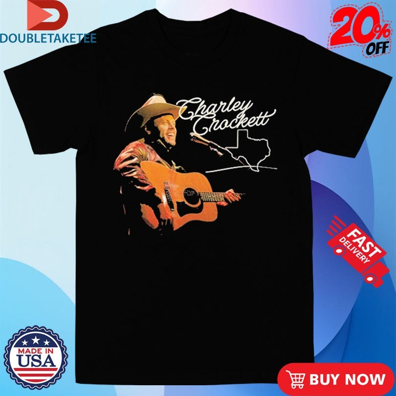 Official Charley Crockett On Stage Texas Shirts
