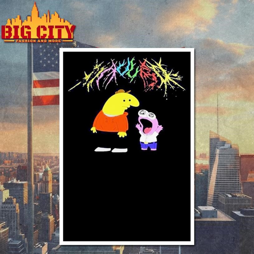 Charlie And Pim Smiling Friends Mauled Shirt