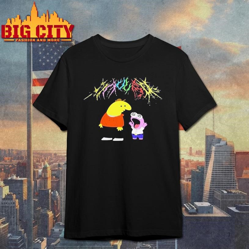 Charlie And Pim Smiling Friends Mauled Shirt