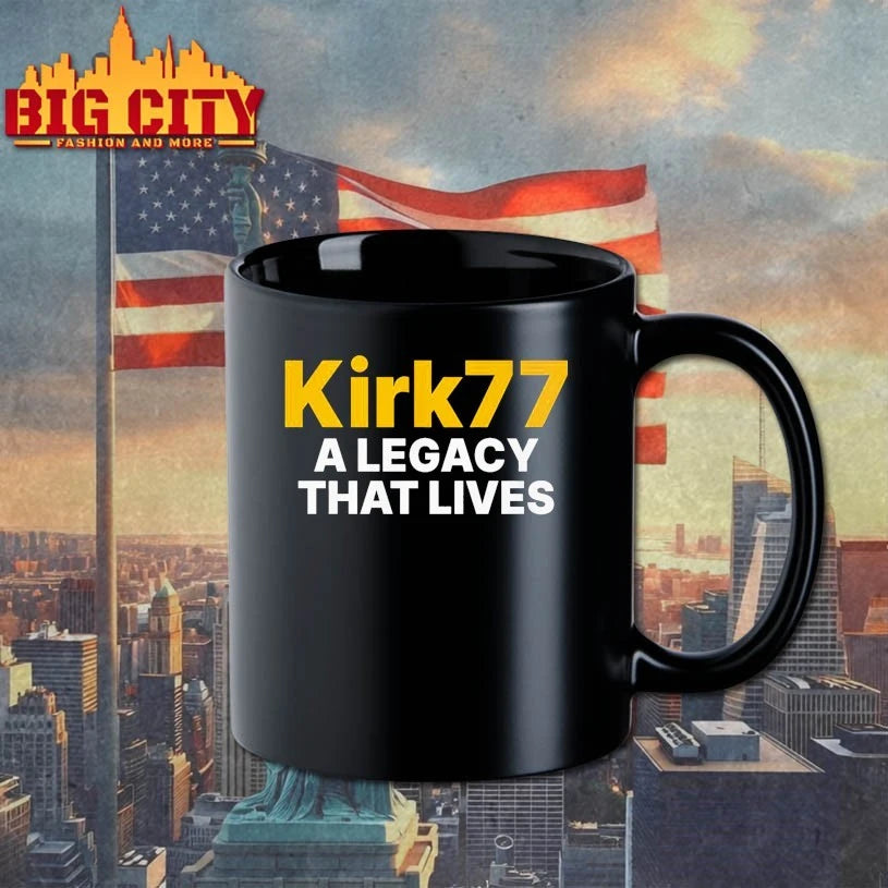 Charlie Kirk 77 A Legacy That Lives Shirts