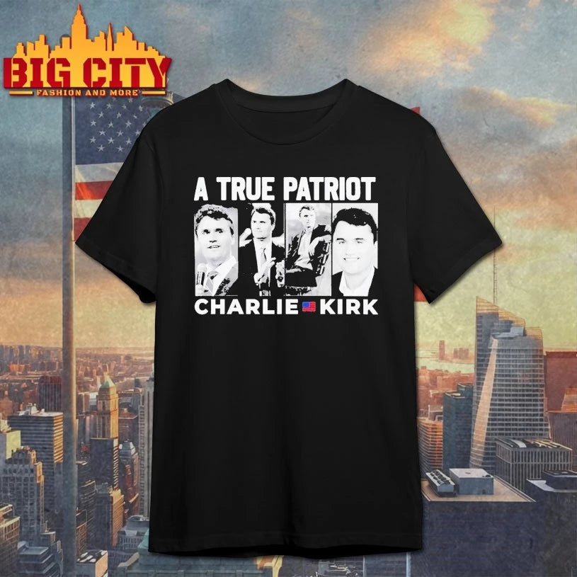 Charlie Kirk A true patriot Charlie Kirk shirt