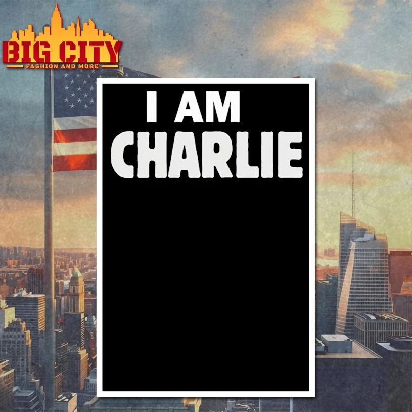 Charlie Kirk I Am Charlie shirt