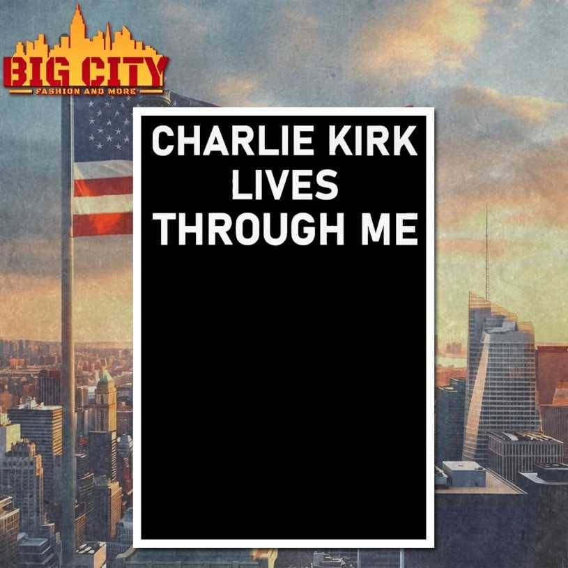 Charlie Kirk Lives Through Me Shirt