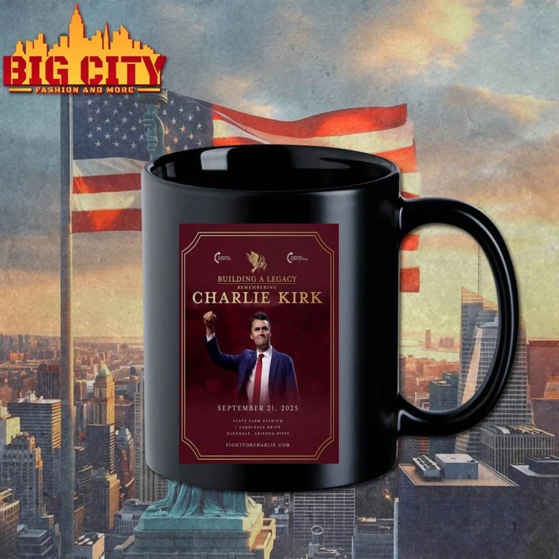 Charlie Kirk Sept 21 2025 Glendale, Arizona Poster shirt