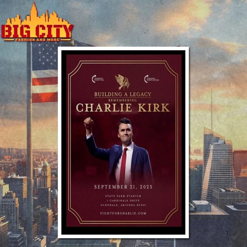 Charlie Kirk Sept 21 2025 Glendale, Arizona Poster shirt