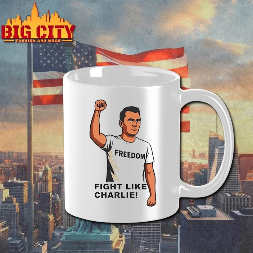 Charlie Kirk fight like freedom shirt