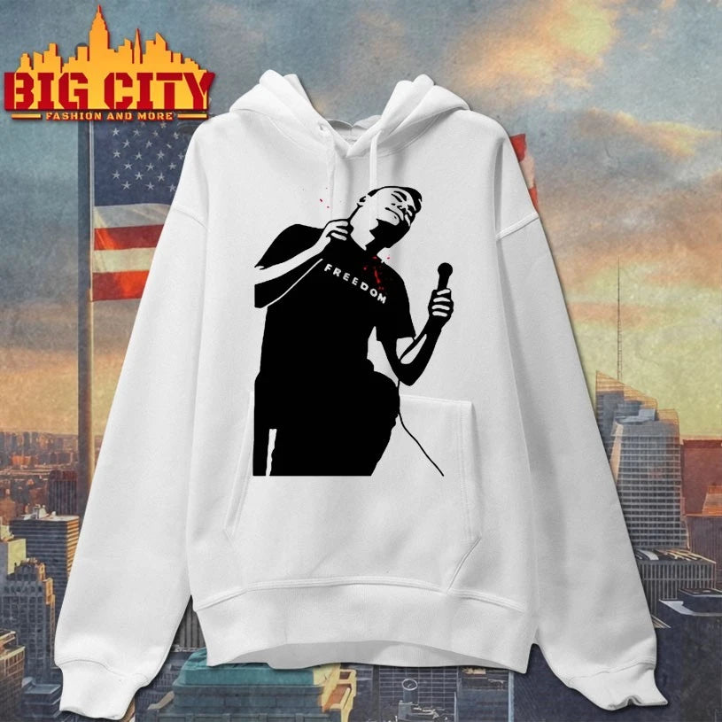 Charlie Kirk shot freedom shirt