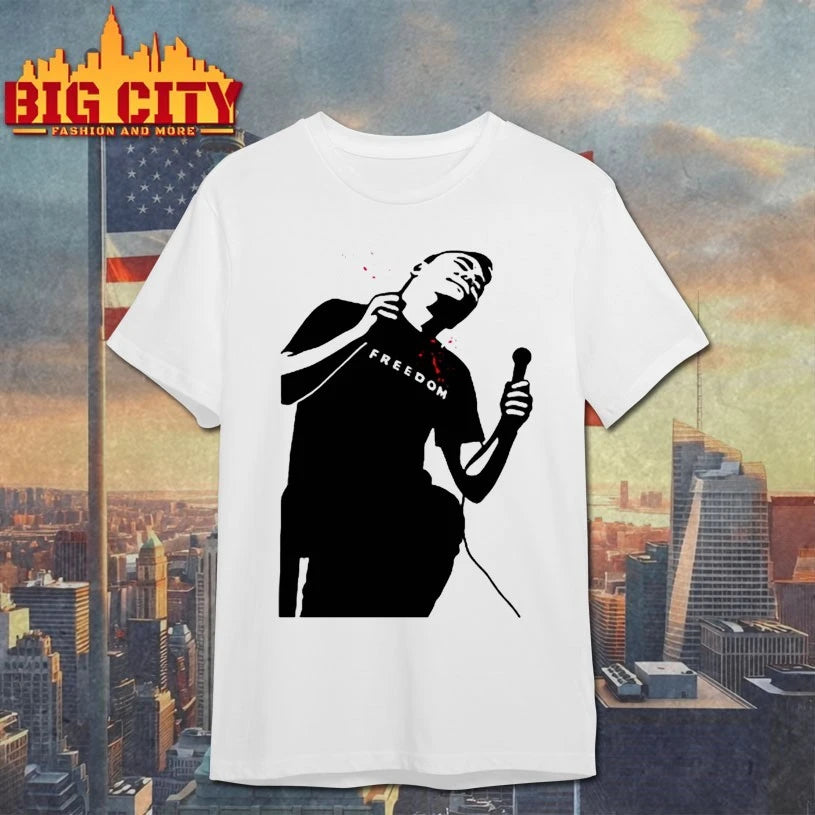 Charlie Kirk shot freedom shirt