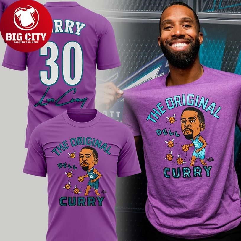 Charlotte Hornets The Original Curry Tribute Night 2026 Two Sided Shirt
