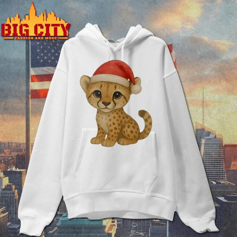 Cheetah Baby Christmas Personalized Ornaments Shirt