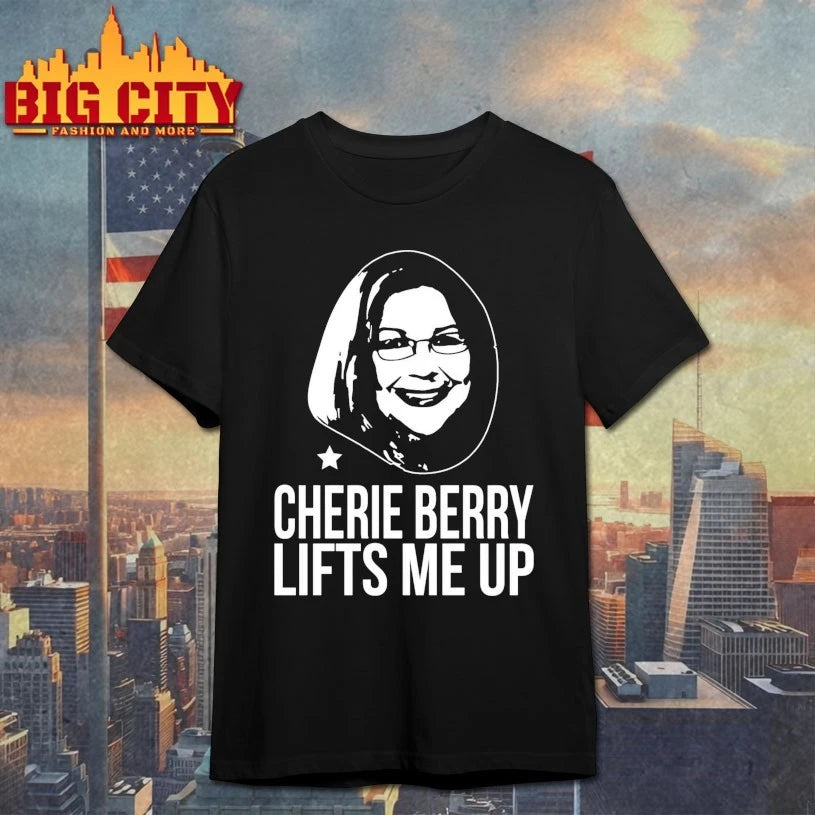 Cherie Berry Lifts Me Up black and white Shirt