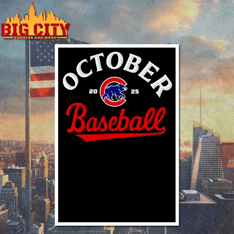 Chicago Cubs october baseball 2025 Shirt