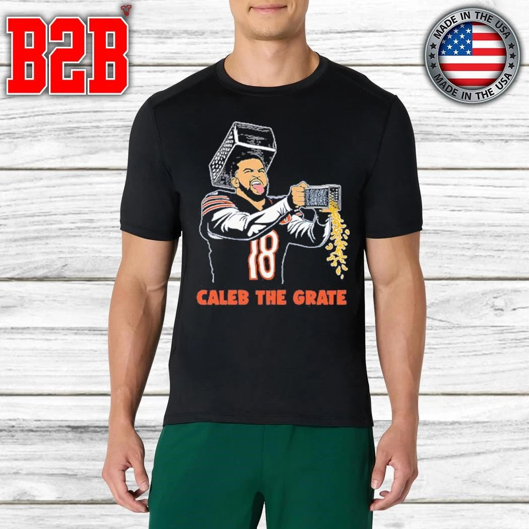 Chicago Football Caleb Cheese Grater Caleb The Grate Shirt