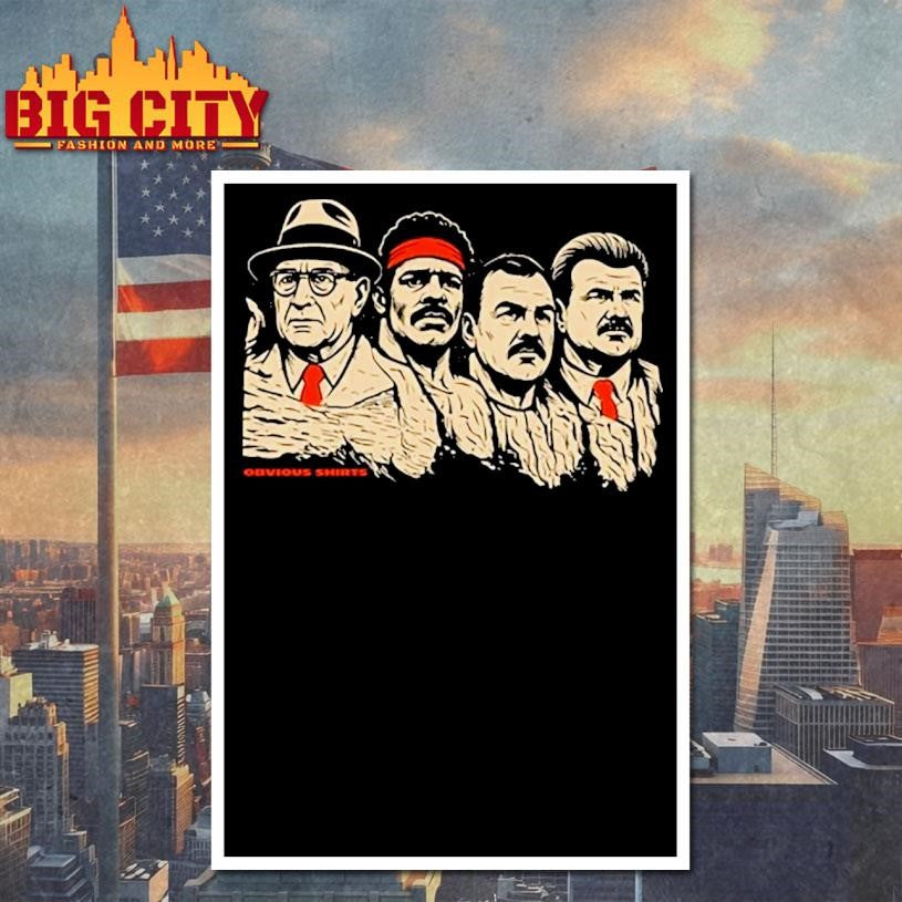 Chicago Football Legends Mount Rushmore Shirt