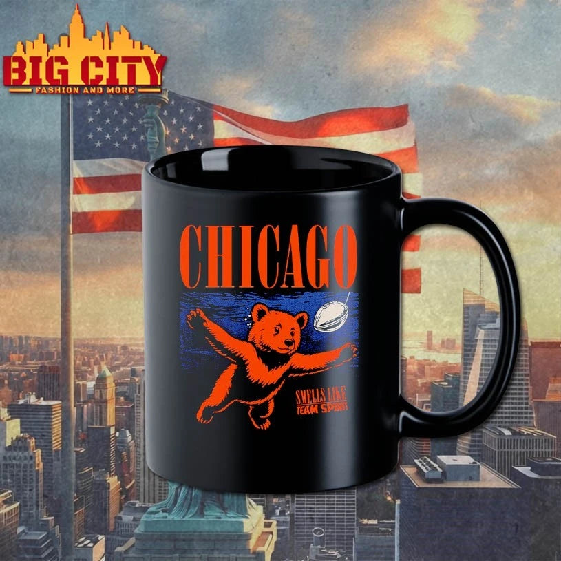 Chicago bear Smells Like Team Spirit shirts