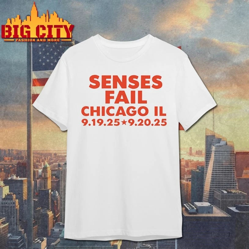 Chicago. IL 2025 Senses Fail Chicago, IL shirt