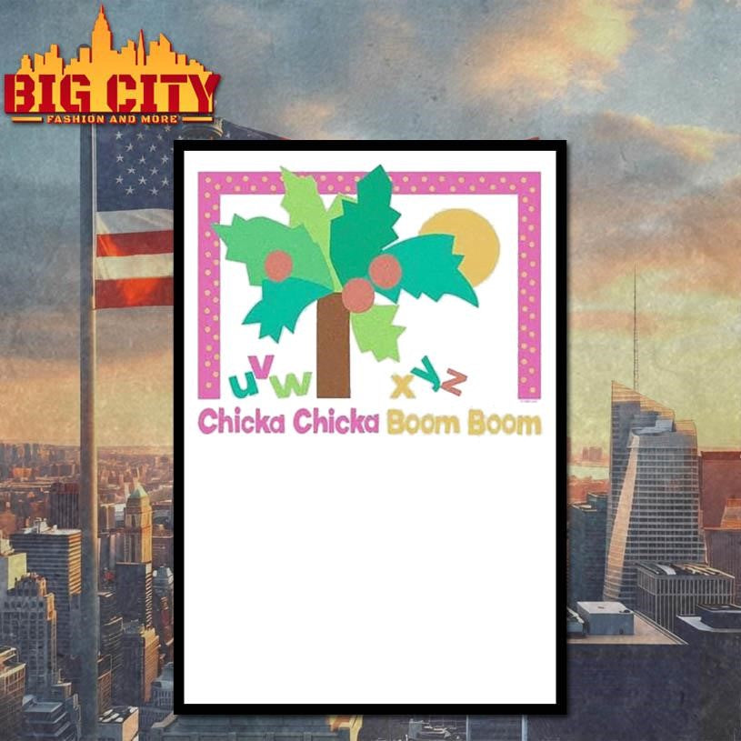 Chicka Chicka Boom Boom Framed 2025 Shirt