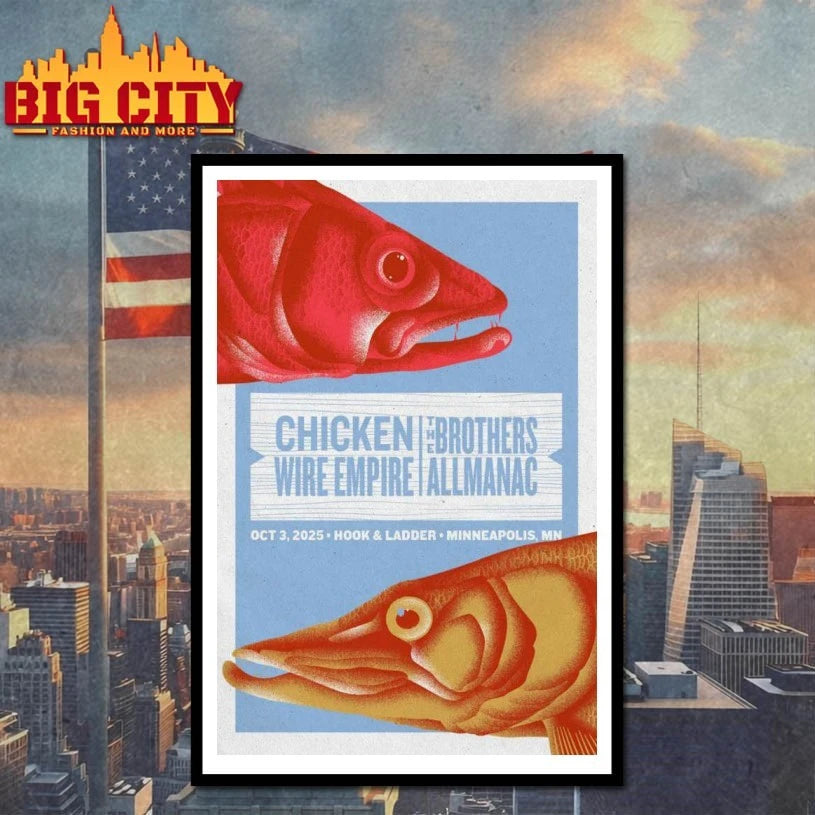 Chicken Wire Empire Tour Minneapolis, Minnesota 2025 Poster shirt