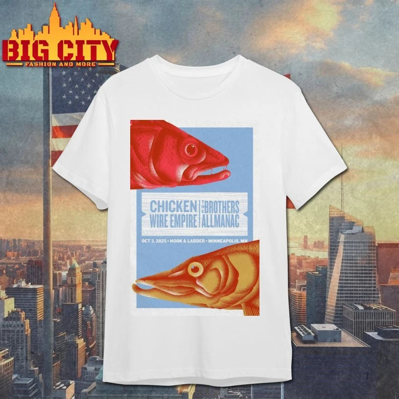 Chicken Wire Empire Tour Minneapolis, Minnesota 2025 Poster shirt