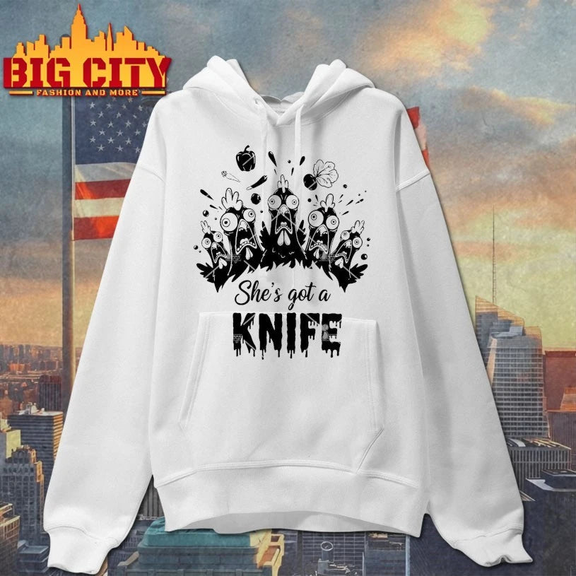 Chickens She’s Got A Knife shirt