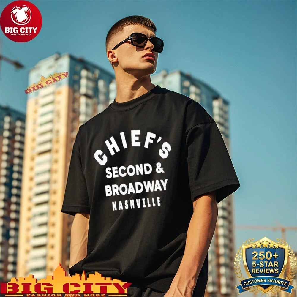Chief’s second and broadway nashville Shirt
