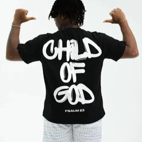 Child of God T-shirt Outfit Fitted Retro Clothing For Men For Women graphic tee