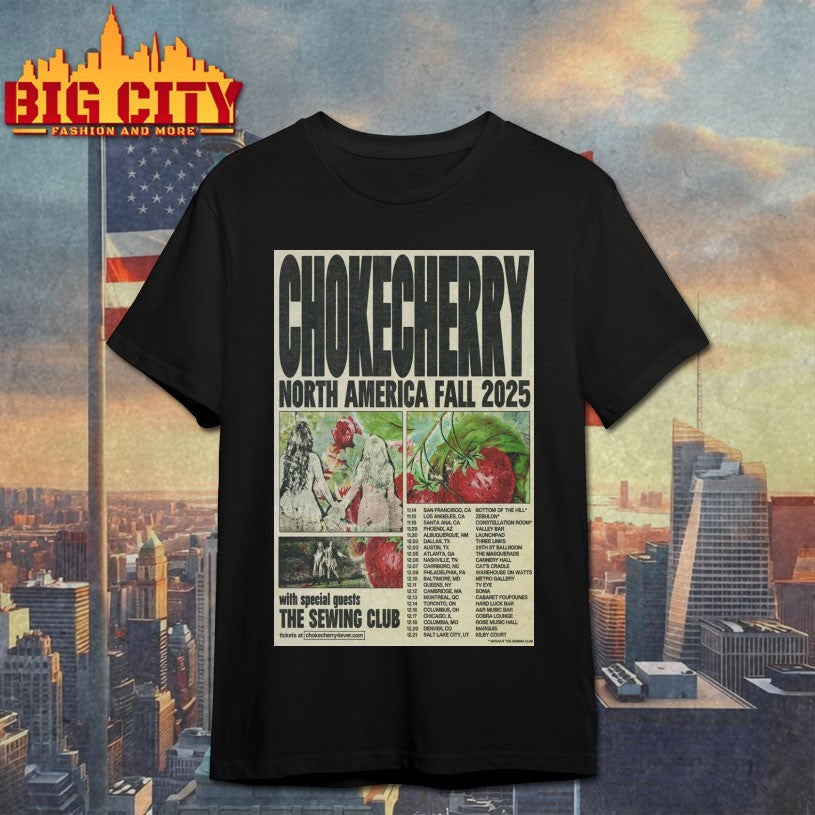 Chokecherry Tour North America Fall 2025 Poster shirt