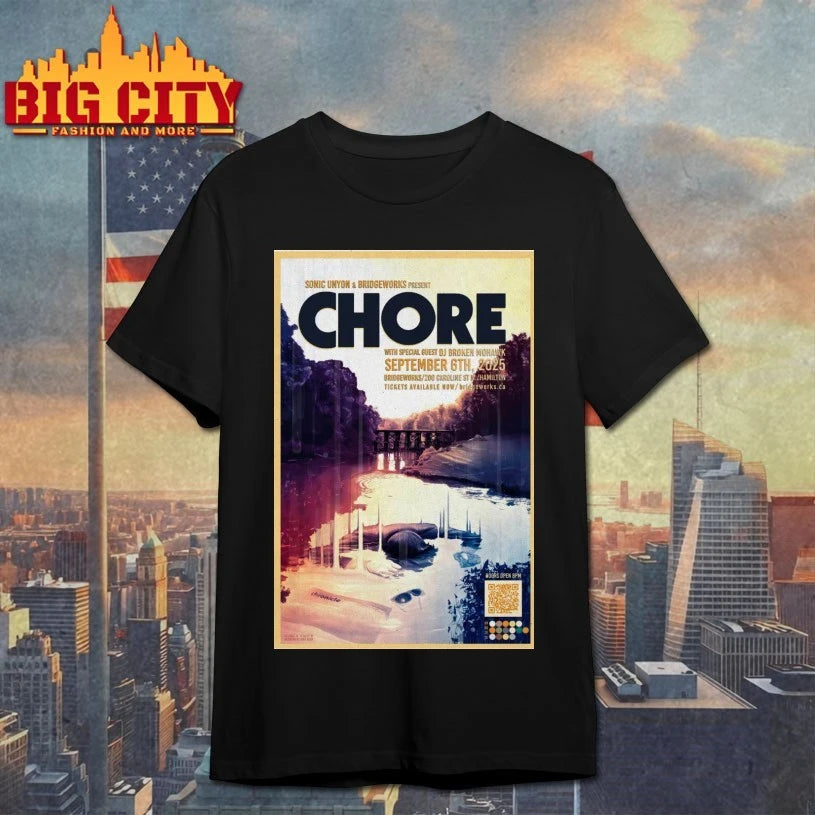 Chore Sep 6 2025 Poster Broken Mohawk Shirt