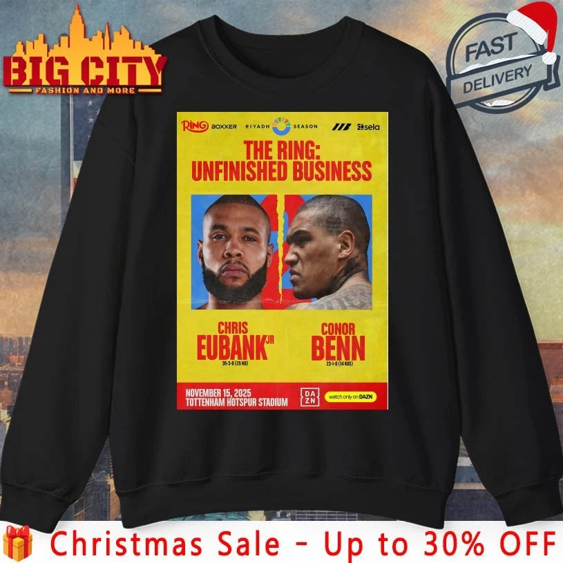 Chris Eubank Jr vs Conor Benn 2 2025 Fight Poster Shirt