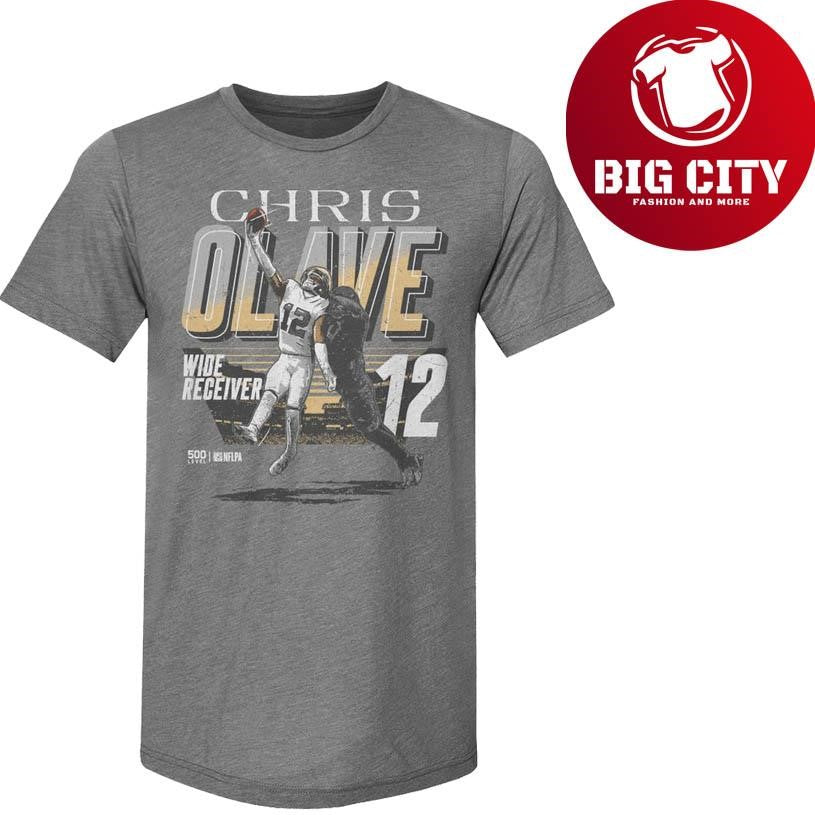Chris Olave Wide Receiver New Orleans One-Handed Catch Shirt
